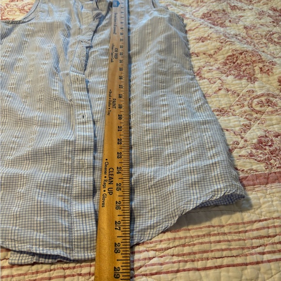 J McL light blue sleeveless blouse - Picture 7 of 9